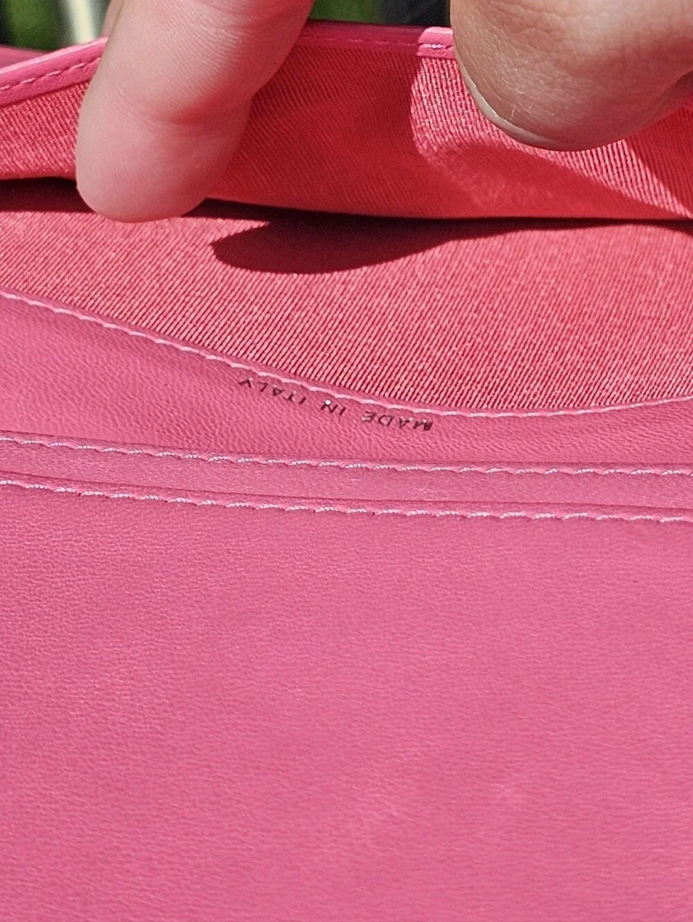 Chanel Long Boy Wallet In Bubble Gum Pink